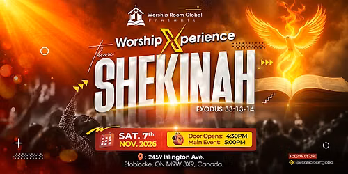 SHEKINAH \u2014 A Worship & Prayer Evening