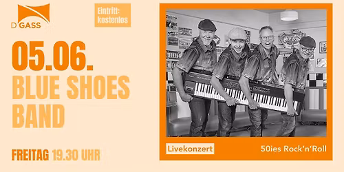 LIVEKONZERT: Blue Shoes Band