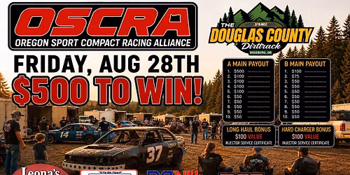 OSCRA @ DCDT $500 to Win!