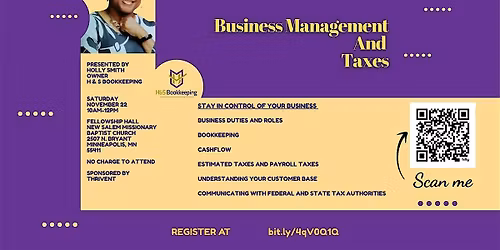 Business Management & Taxes