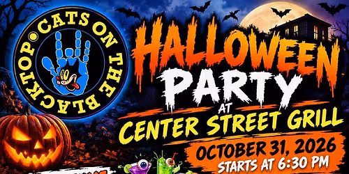 Fright Night at Center Street with Cats on the Blacktop