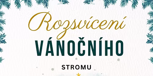 Slavnostn\u00ed rozsv\u00edcen\u00ed v\u00e1no\u010dn\u00edho stromu v P\u0159ibyslavic\u00edch