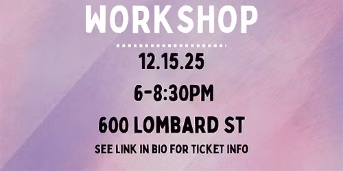 Queer Clay PHL Monthly Handbuilding Workshop!
