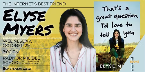 An Evening with Elyse Myers, the Internet's Best Friend!