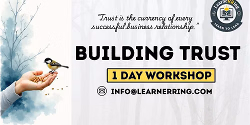 Building Trust at Work 1 Day Workshop | Winston-Salem, NC
