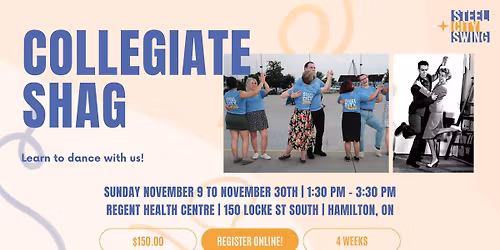 Collegiate Shag 4 Week Series