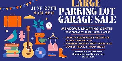 Large Outdoor Yard Sale--NEW DATE