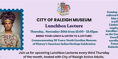 Lunch Box Lecture with Kaya Littleturtle