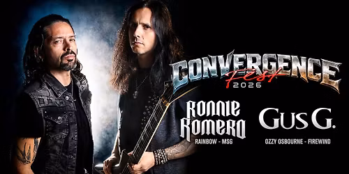 RONNIE ROMERO & GUS G. - Convergence Fest 2026