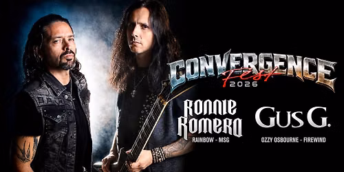 RONNIE ROMERO & GUS G. - Convergence Fest 2026