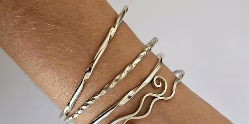 Make Three Silver Stacking Bangles Workshop