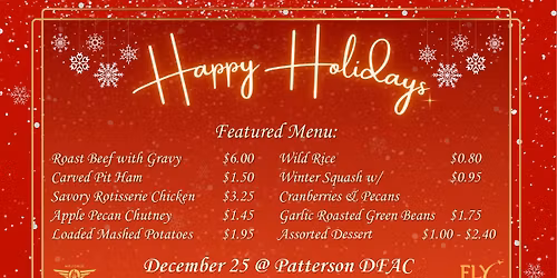 Christmas Holiday Meal