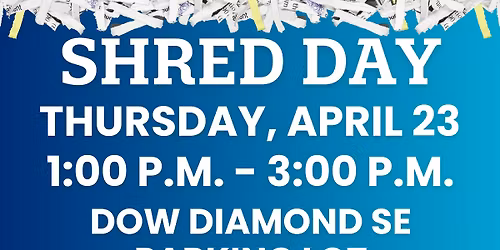 Shred Day at Dow Diamond