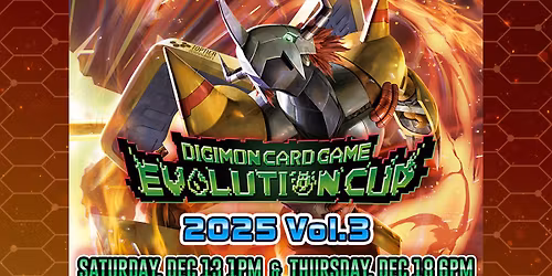 Digimon Evolution Cup 2025 Vol.3