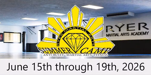June 2026 Kids' Martial Arts Summer Camp