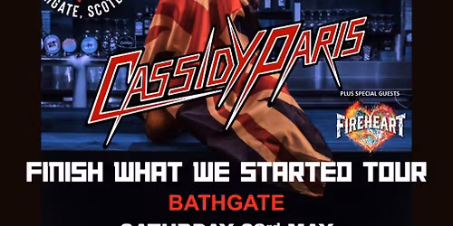 Cassidy Paris plus Fireheart now at Dreadnought Rock, Bathgate