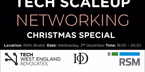 Tech Scale Up Networking - Christmas Special
