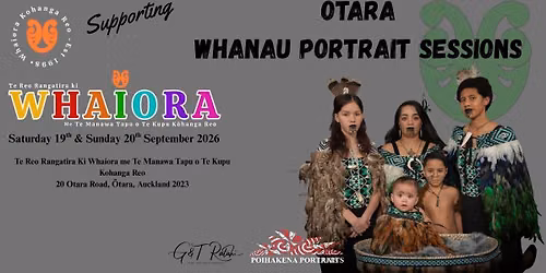 Otara Whanau Portrait Sessions