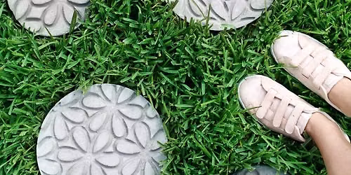 Free Wednesday Activity- Create A Garden Salt Dough Stepping Stone