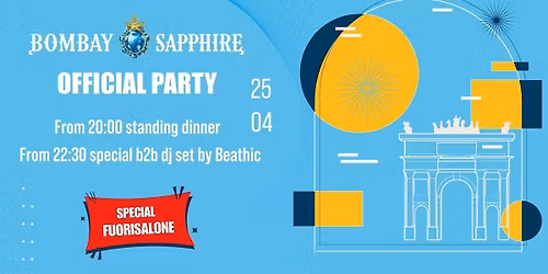 InfoMilano | FuoriSalone 2026 | DAZI MILANO Bombay Gin Official Party