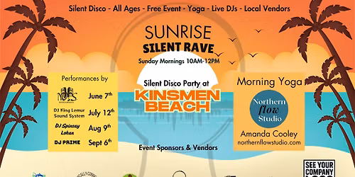 Sunrise Silent Rave - Summer Series 2026