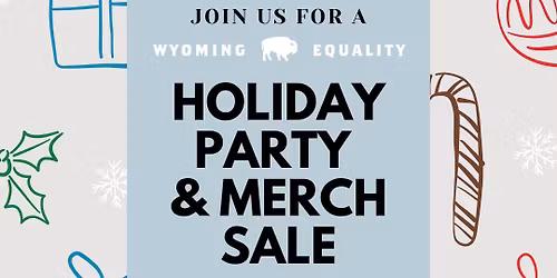 Holiday Party & Merch Sale