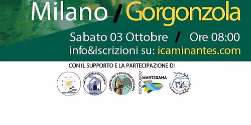 3\u00b0 edizione della MIGO: 18 km da Milano a Gorgonzola sul Cammino di San Colombano
