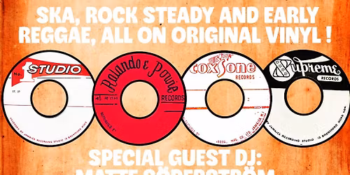 BEAT DOWN! With special guest DJ Matte S\u00f6derstr\u00f6m