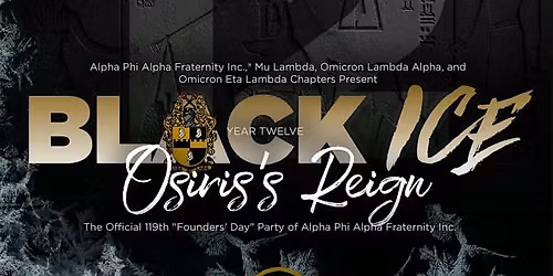 Black Ice 2025 hosted by the DC Alphas