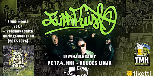 Flippipuisto -levynjulkkarit + Joni Ekman & Koira \/\/ Kuudes linja