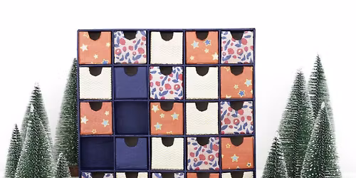 Decoupage Advent Calendar