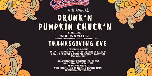 4th Annual Pumpkin Chuckin