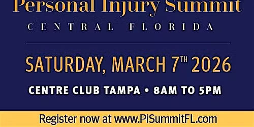 Personal Injury Summit - TAMPA, FL