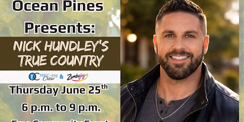 Concerts in the Park: Nick Hundley's True Country