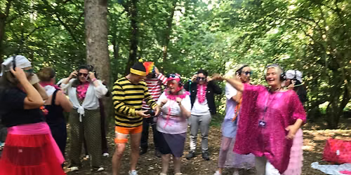 Rave By The River - House\/Disco\/Reggae channels dancing by the River Kelvin with Ya Dancer
