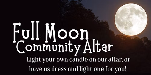 Full Moon Community Altar