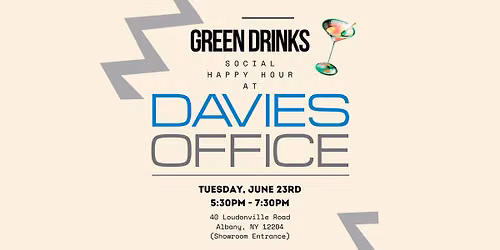 GREEN DRINKS - June Meetup at Davies Office