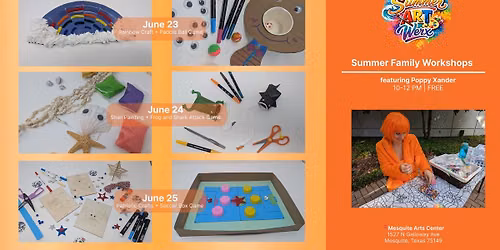 Summer ART Werx | In-Person Summer Family Workshops