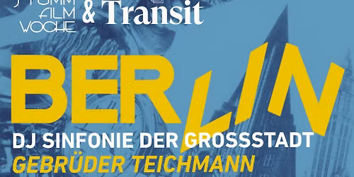 GEBR. TEICHMANN LIVE | DJ SINFONIE DER GROSSSTADT 