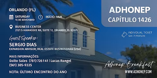 Plen\u00e1ria ADHONEP Orlando - Nov\/15