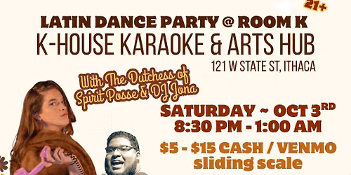 LCA presents "Latin Dance Party" 21+ at K Room, K-House Karaoke & Hub