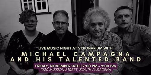 \u2728 Live Music Night with Michael Campagna and Band! \u2728