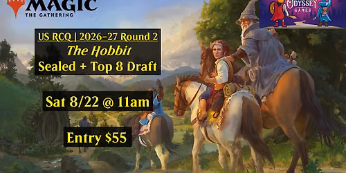 US RCQ | 2026-27 Round 2 - The Hobbit Sealed  + Top 8 Draft