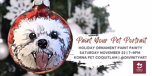 Create a Holiday Keepsake of Your Pet with Divinity Art