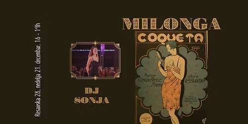 Milonga Coqueta \ud83d\udc83 DJ Sonja \u263a\ufe0f