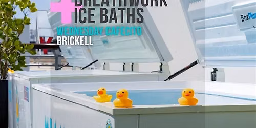 RSVP through Sweatpals: Brickell Breathwork + Ice Bath: Wednesday Cafecito