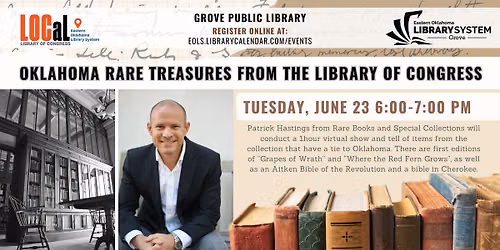Oklahoma Rare Treasures from the Library of Congress - Grove