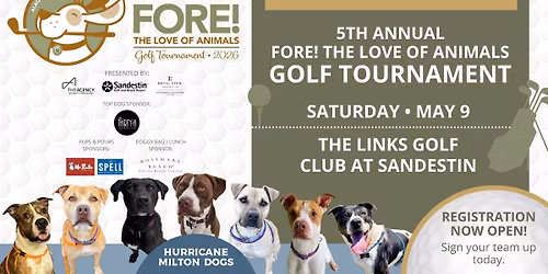 5th Annual FORE! The Love of Animals Golf Tournament