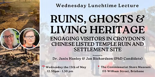 WLL: Ruins, Ghosts & Living Heritage - Croydon's Chinese Past
