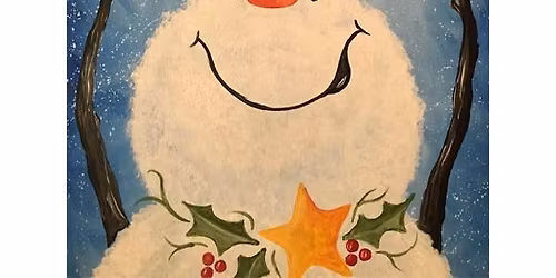 Catching Snowflakes - Paint and Sip